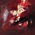 William Ronald (Canadian, 1926 - 1998); Darkness No.2; 1957; watercolour and inks on paper; Gift of Alexandra Luke, 1967