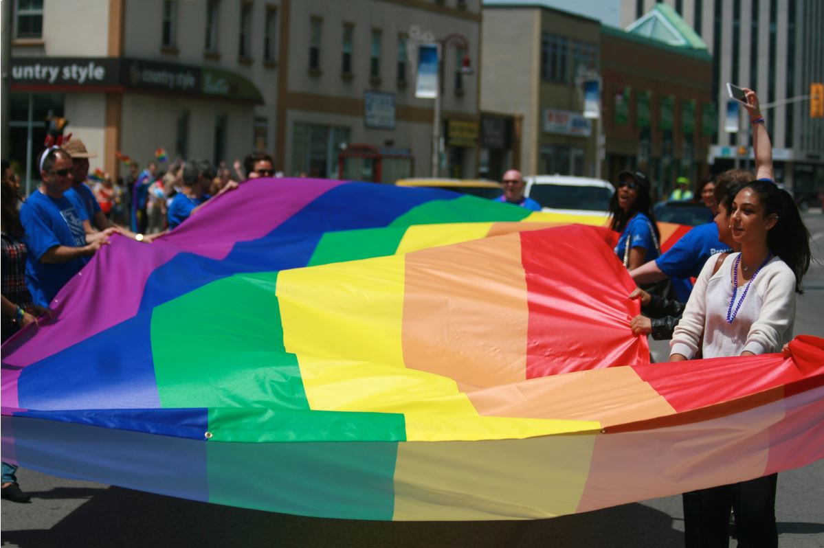 Oshawa Pride Parade, July 2015.