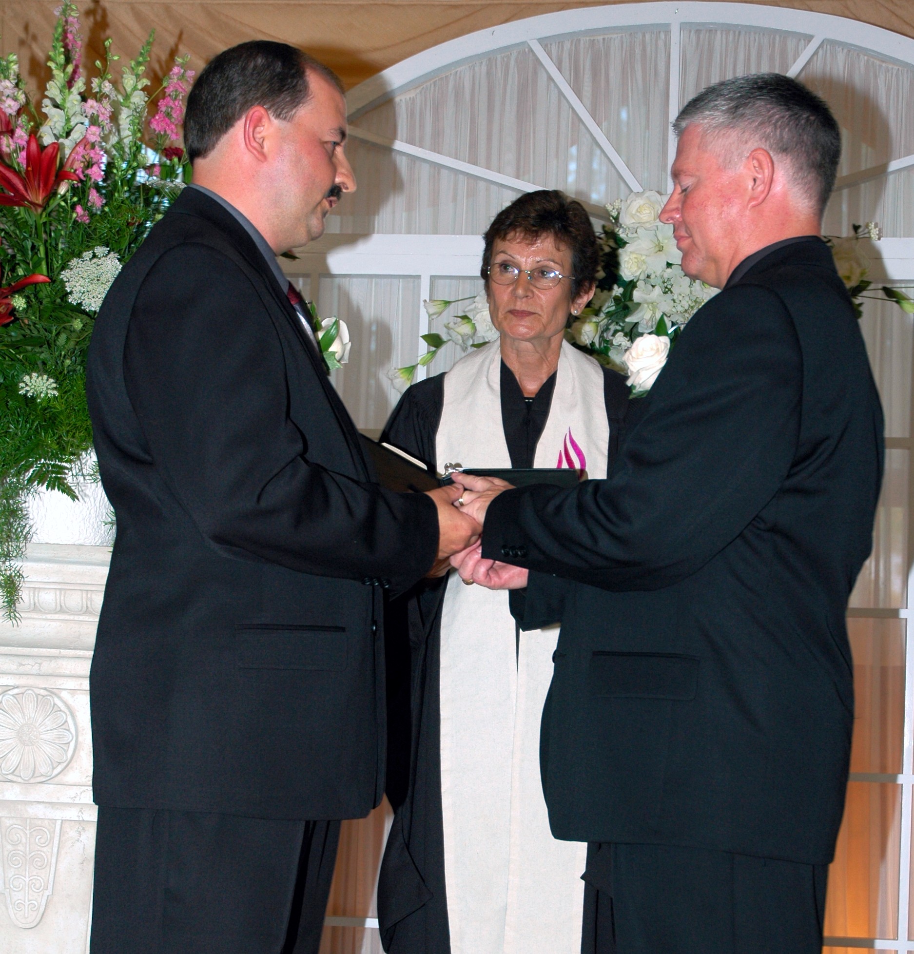 Steven Bland and Walter Vandergronde’s wedding