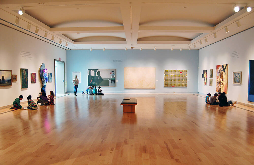 art gallery interior