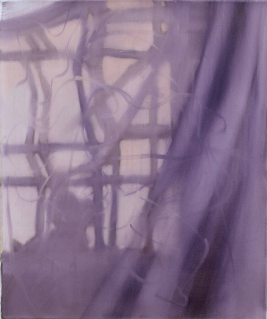 E. Lafontaine, 15h15, oil on canvas, 2015