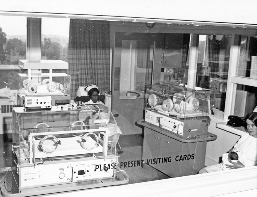 Nursery, Sykes Wing, 1962