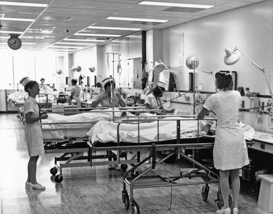 Recovery Room, Oshawa General Hospital, 1973