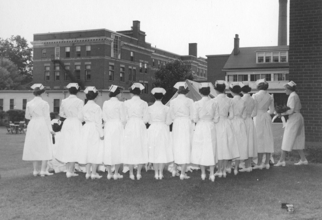 Nursing Students at Hospital, c. 1960