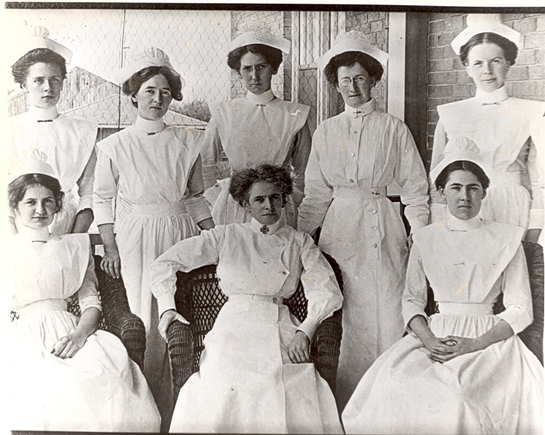 Oshawa General Hospital Nurses, 1912