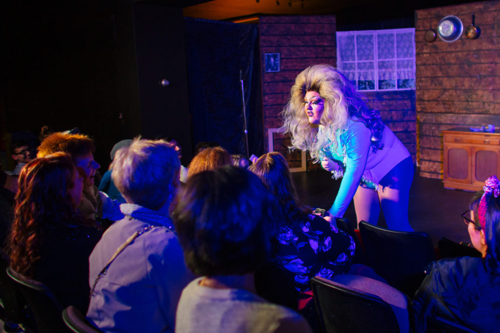 Janis performs at Haus of Accounting: An Evening of Drag Extravaganza, April 7, 2019