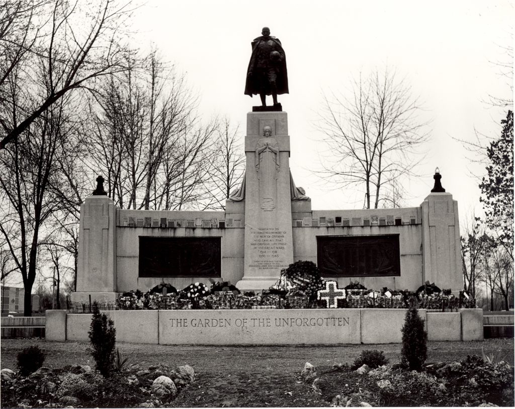 War Memorial, Memorial Park, c. 1930