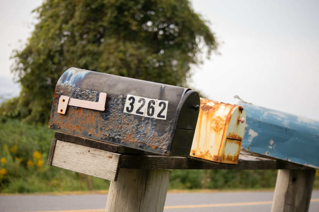 Rusty Mailboxes